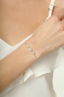 Pulseira 3 mini trevos