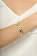 Bracelete texturizado