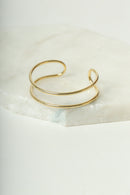 Bracelete liso duplo