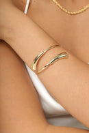 Bracelete duas pontas lisas