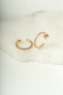 Brinco argola cravejada colors