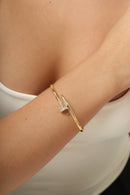 Bracelete prego liso