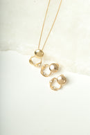 Conjunto base redonda com redondo torcido